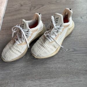 Adidas Whiteish Salmon Running Shoes